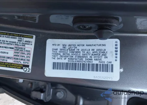 2005 Pontiac Vibe z USA, uszkodzony, nr VIN 5Y2SL63805Z423863